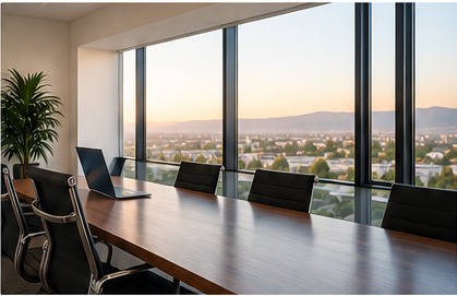Modern conference room